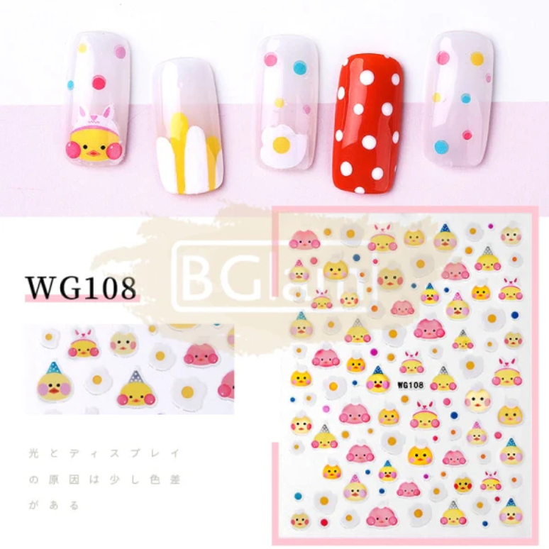 Nail Sticker WG108