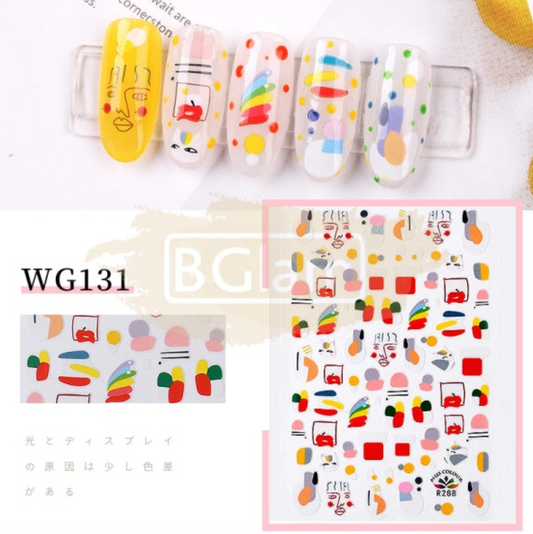 Nail Sticker WG131