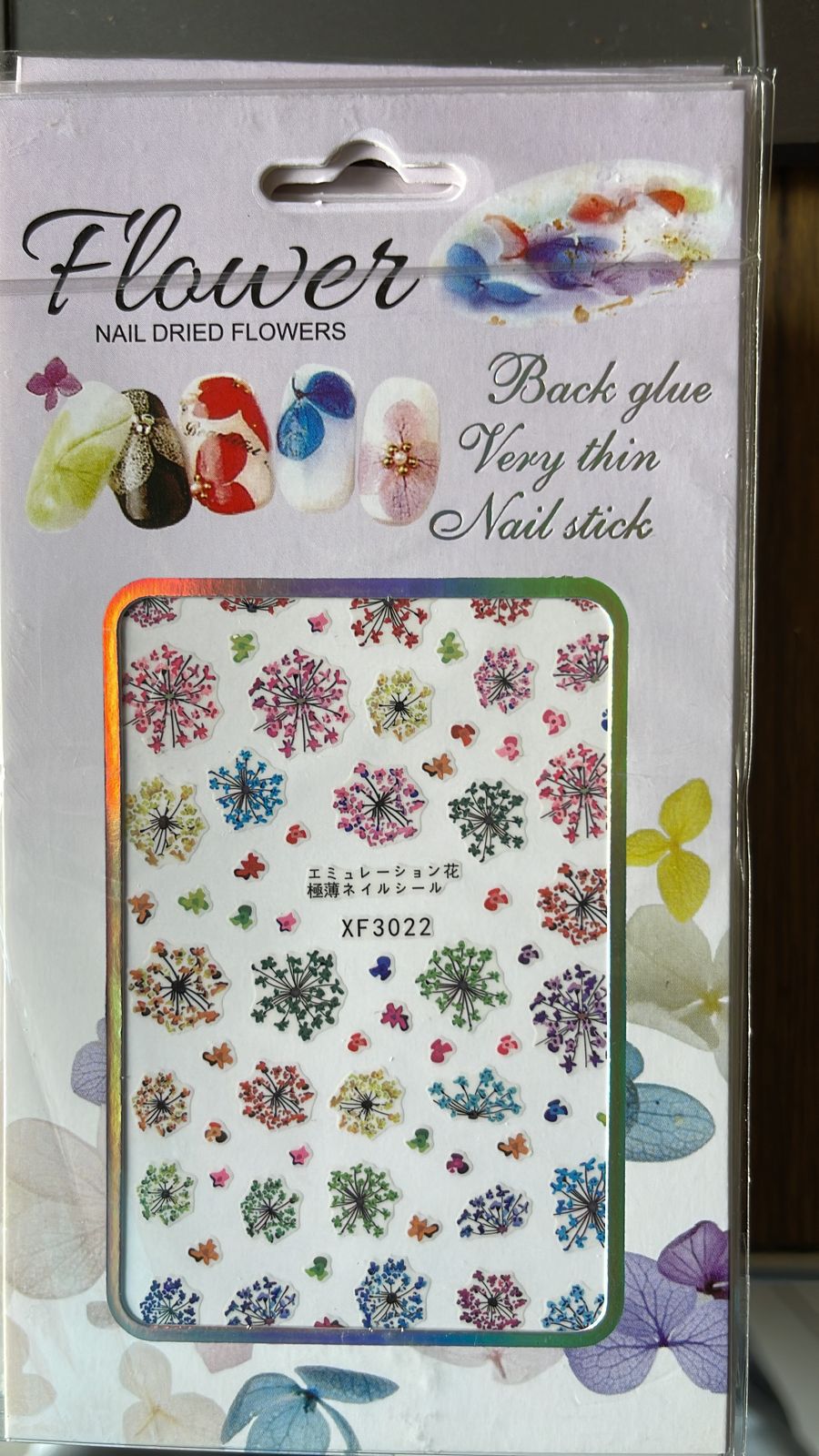 Nail Stickers | Flower | XF3022