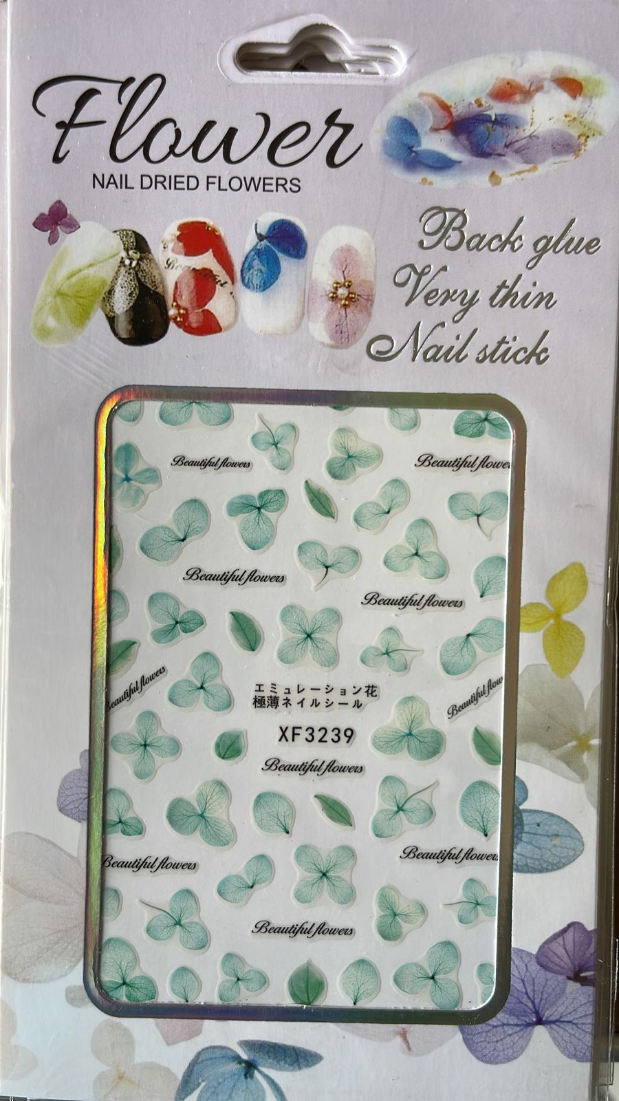 Nail Stickers | Flower | XF3239