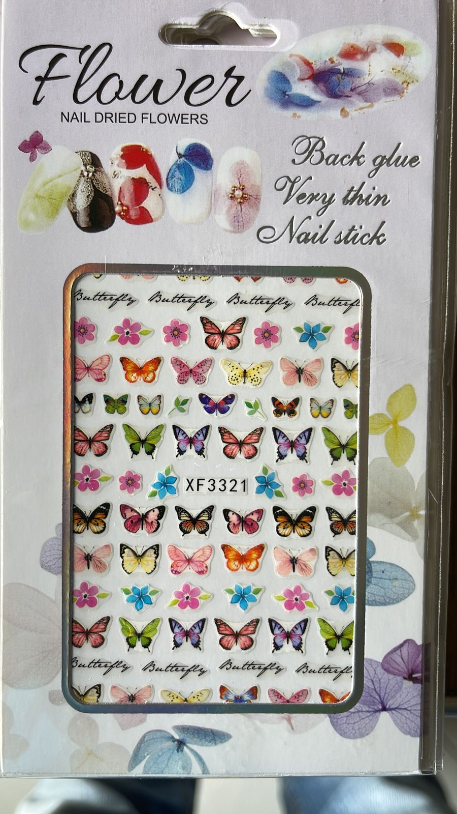 Nail Stickers | Butterfly | XF3321