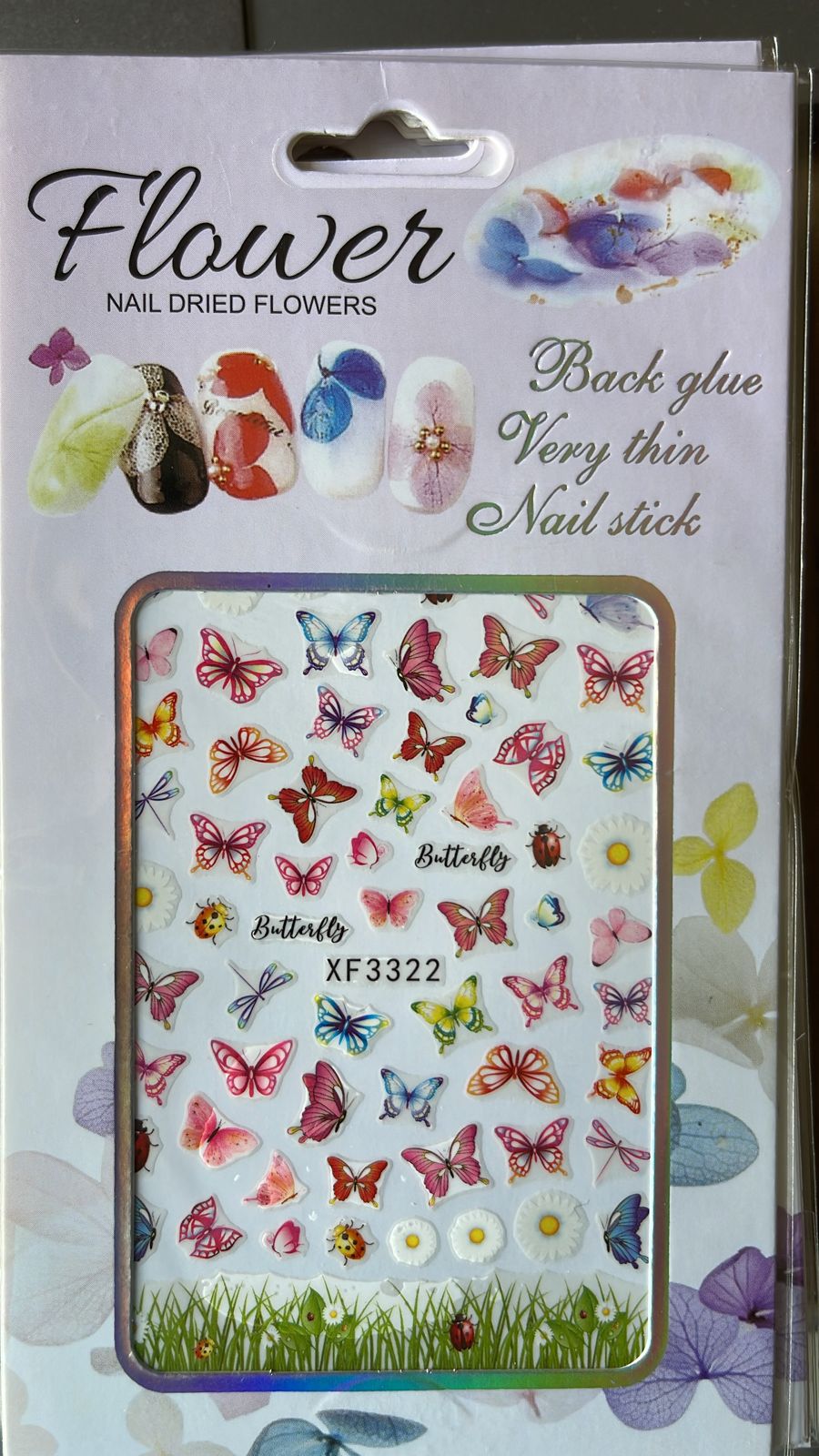 Nail Stickers | Butterfly | XF3322