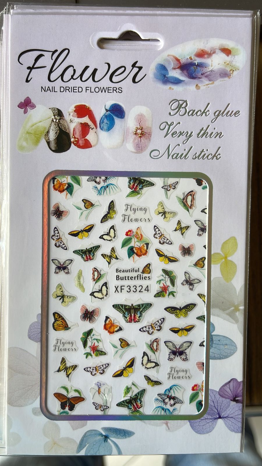 Nail Stickers | Butterfly | XF3324