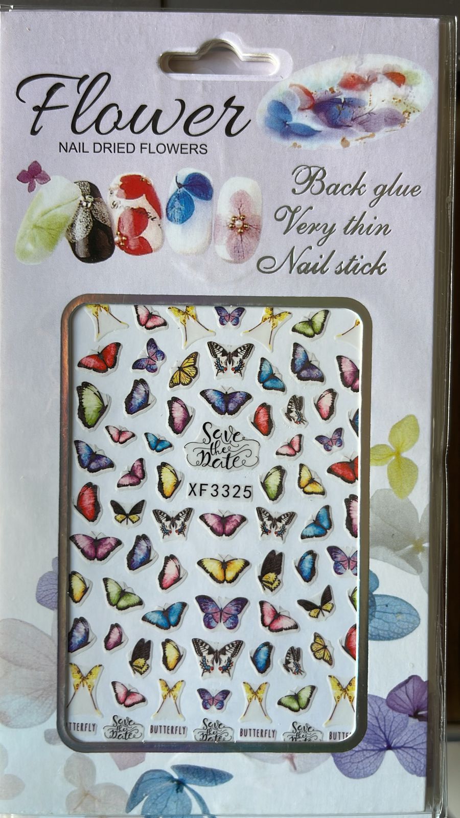 Nail Stickers | Butterfly | XF3325