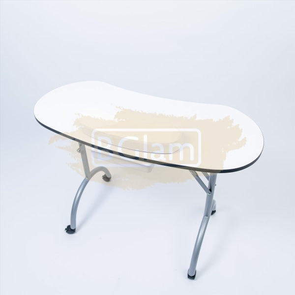 Foldable Manicure Station With Carry Bag - White Mt-005