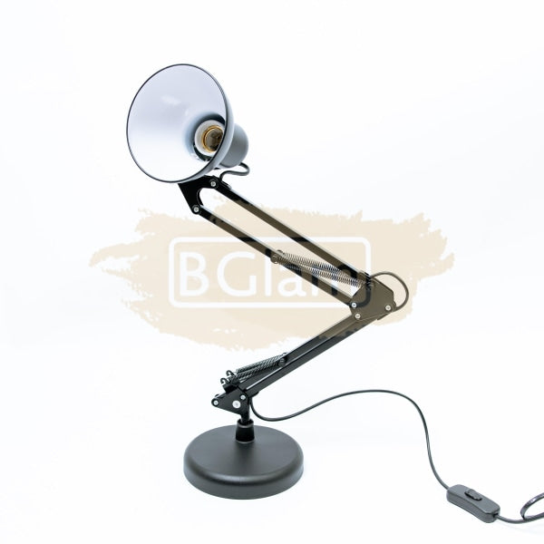 Exquisite Fashion Desk Lamp Round (Bulb Not Included) Black