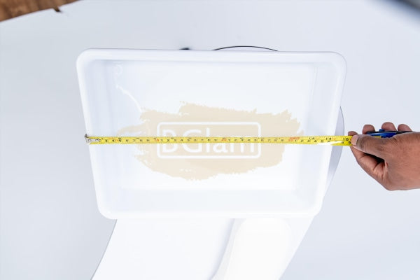 Foldable Manicure Station With Carry Bag - White Mt-005