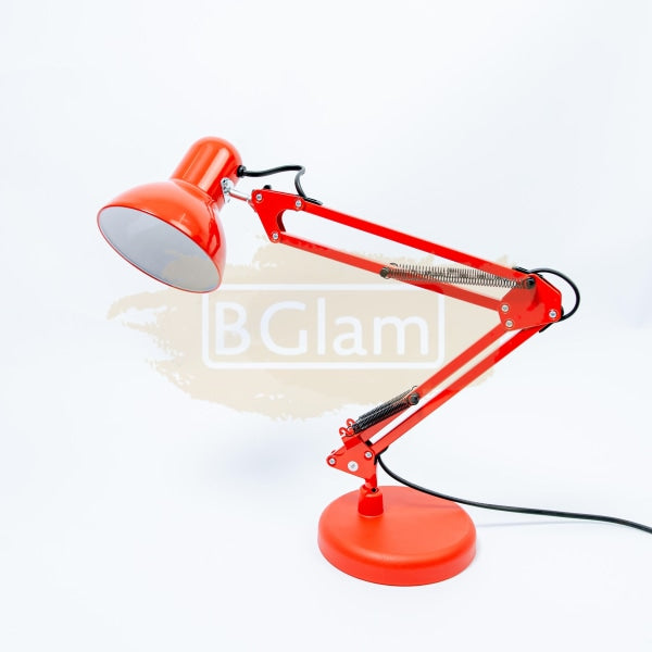 Exquisite Fashion Desk Lamp Round (Bulb Not Included) Red