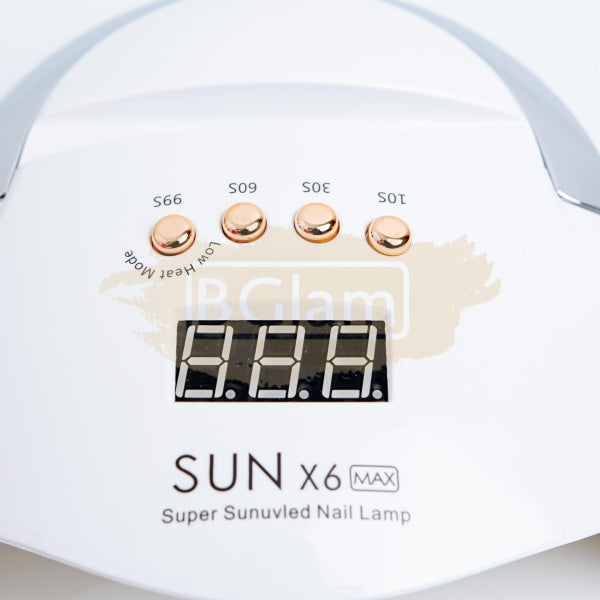 Sun X6 Max Uv Led Nail Lamp 220W With Phone Holder (Mobile Not Included)