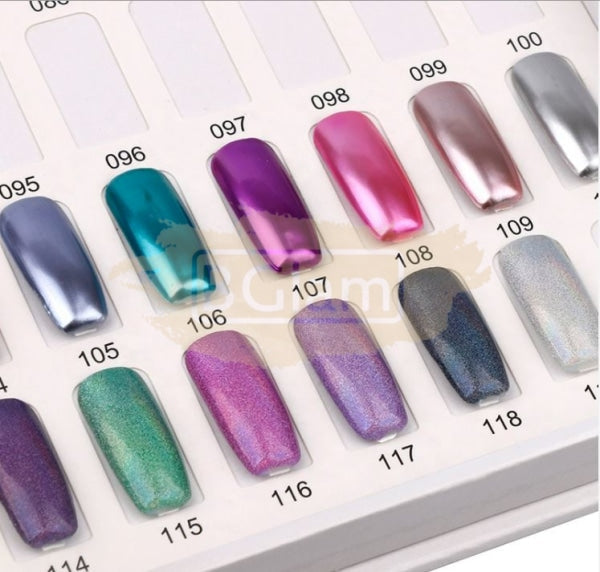 Nail Gel Color Card - 120 Slots