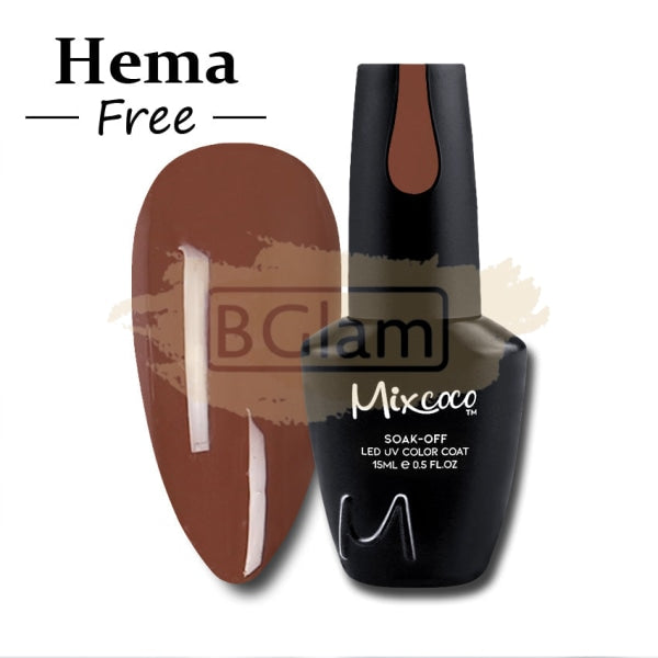 Mixcoco Soak-Off Gel Polish 7.5Ml - Brown 143 (Qq 10) Nail