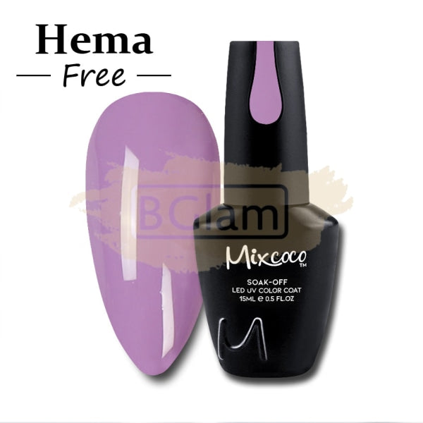 Mixcoco Soak-Off Gel Polish 7.5Ml - Purple 151 (Smc 069) Nail