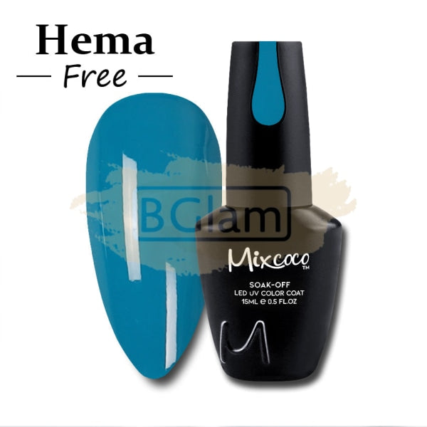 Mixcoco Soak-Off Gel Polish 7.5Ml - Blue 173 (Jl 02) Nail