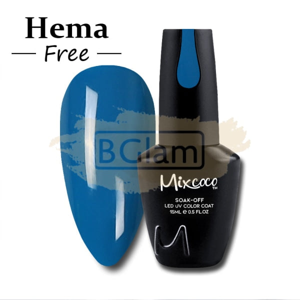 Mixcoco Soak-Off Gel Polish 7.5Ml - Blue 174 (Jl 03) Nail