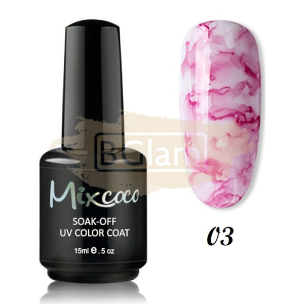 Mixcoco Soak-Off Gel Polish 15Ml - Blossom Collection Nail