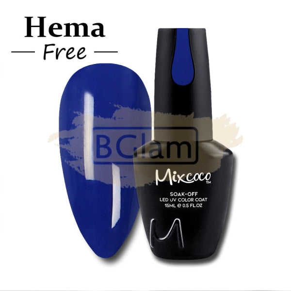 Mixcoco Soak-Off Gel Polish 7.5Ml - Blue 180 (Jl 06) Nail