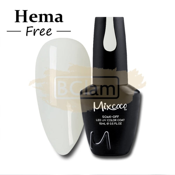 Mixcoco Vernis Semi-Permanent 15Ml | True Color Naked #194 (Milky White) Gel Nail Polish