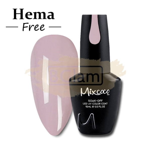 Mixcoco Vernis Semi-Permanent 15Ml | True Color Cream Grey #212 (Nh 09) Gel Nail Polish