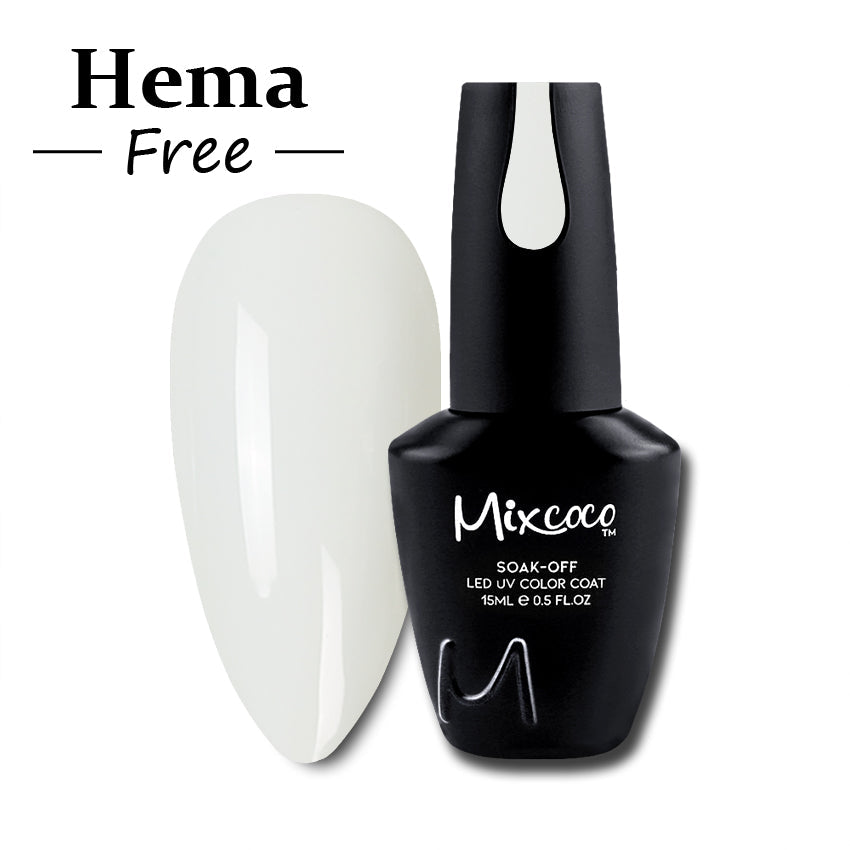 Mixcoco Vernis Semi-Permanent 15Ml | True Color Cream Grey #217 Gel Nail Polish