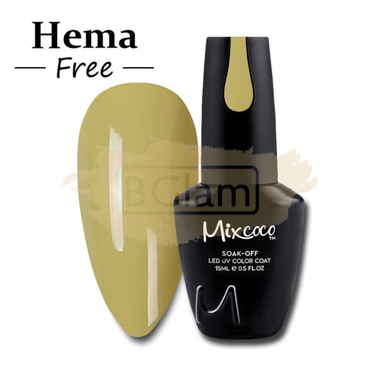 Mixcoco Soak-Off Gel Polish 7.5Ml - Yellow 022 Nail