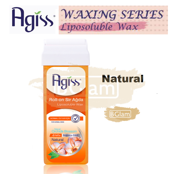 Agiss Roll-On Wax Normal Skin Natural (Orange) Depilatory Roll On