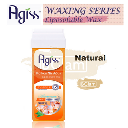 Agiss Roll-On Wax Normal Skin Natural (Orange) Depilatory Roll On