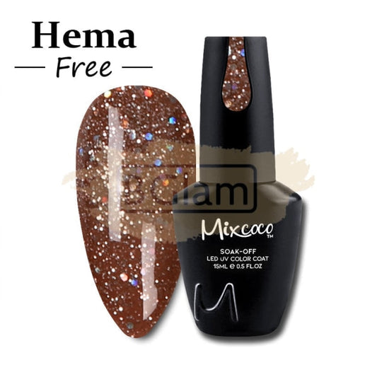 Mixcoco Soak-Off Gel Polish 7.5Ml - Shine Glitter Collection 259 (Smc 167) Nail