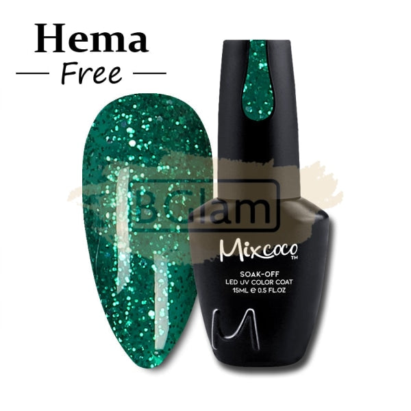 Mixcoco Soak-Off Gel Polish 7.5Ml - Shine Glitter Collection 268 (Lp 02) Nail