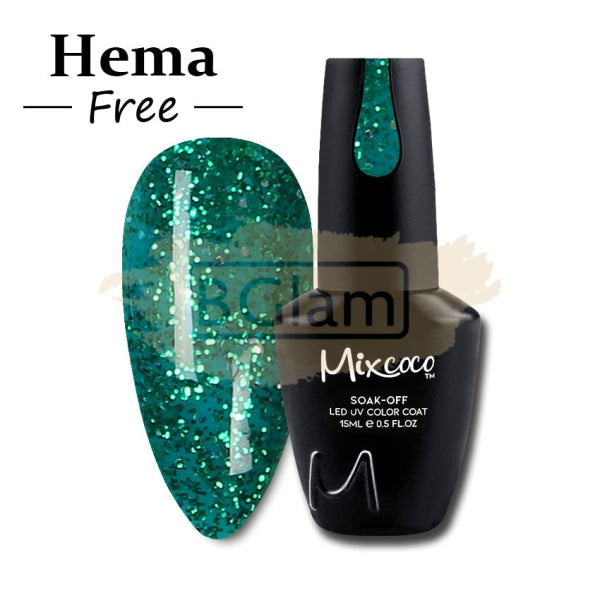 Mixcoco Soak-Off Gel Polish 7.5Ml - Shine Glitter Collection 270 (Lp 04) Nail