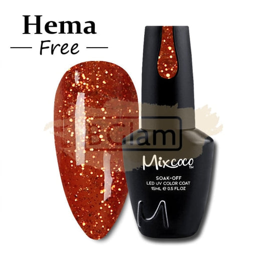 Mixcoco Soak-Off Gel Polish 7.5Ml - Shine Glitter Collection 285 (Lp 15) Nail