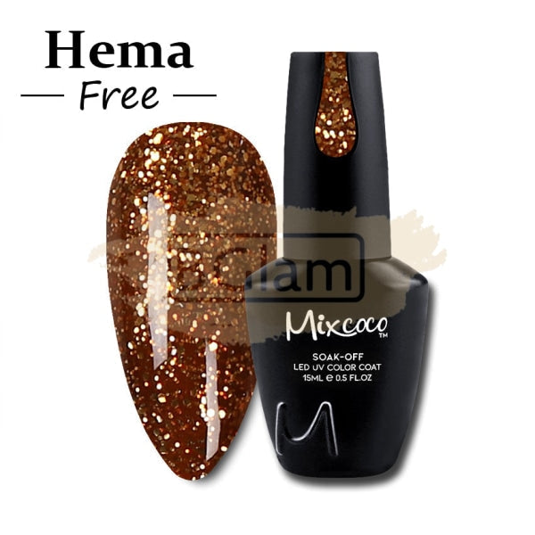 Mixcoco Soak-Off Gel Polish 7.5Ml - Shine Glitter Collection 286 (Lp 16) Nail