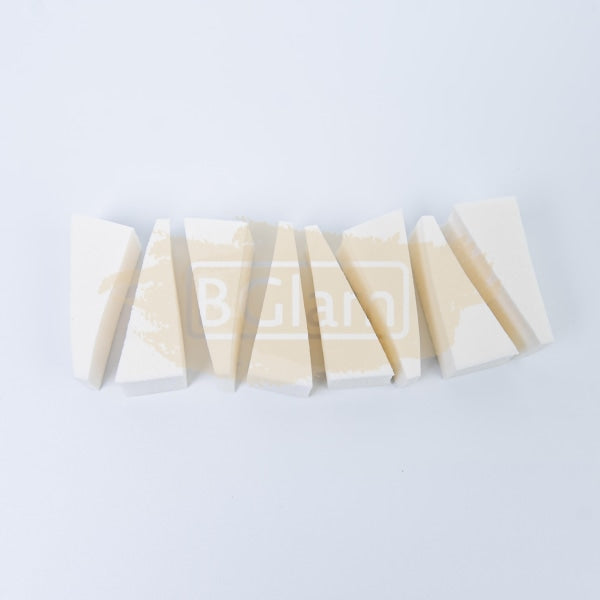 Cosmetic Wedges/Triangle Applicator Sponges For Nail Art & Makeup (8 Pieces Per Pack)