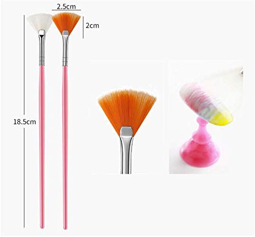 Nail Art Brush Set (15 pcs) | Pink