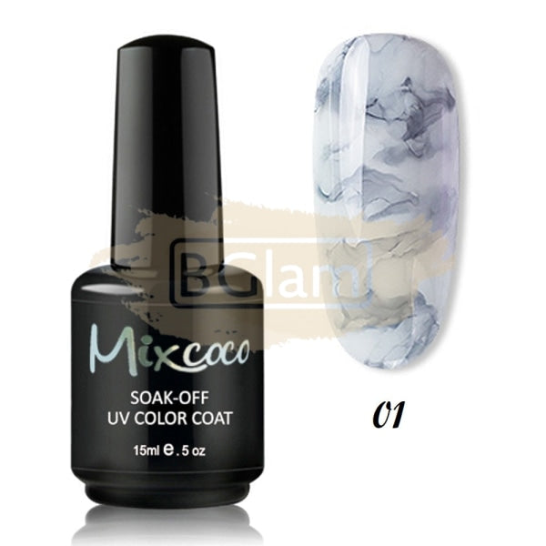 Mixcoco Soak-Off Gel Polish 15Ml - Blossom Collection Nail