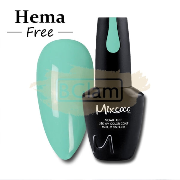 Mixcoco Soak-Off Gel Polish 15Ml - Green 039 (Smc 061) Nail