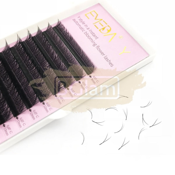 Emeda Faux Mink Eyelash Extensions - Yy 0.07 C Curl 8-14Mm Mix False Eyelashes