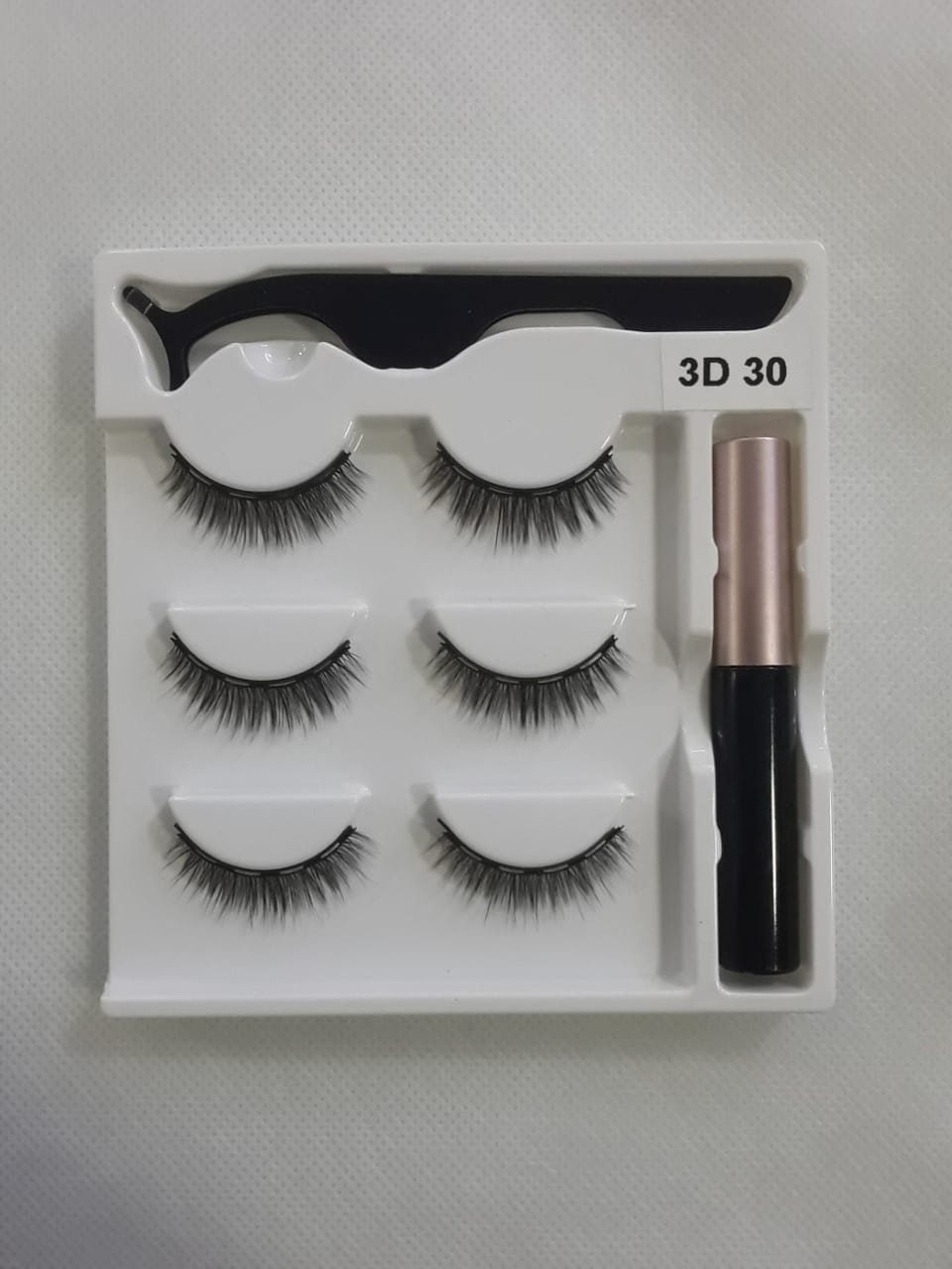 Magnetic Eyelash Kit (5 Magnets Per Lash) - 3D30 Lash