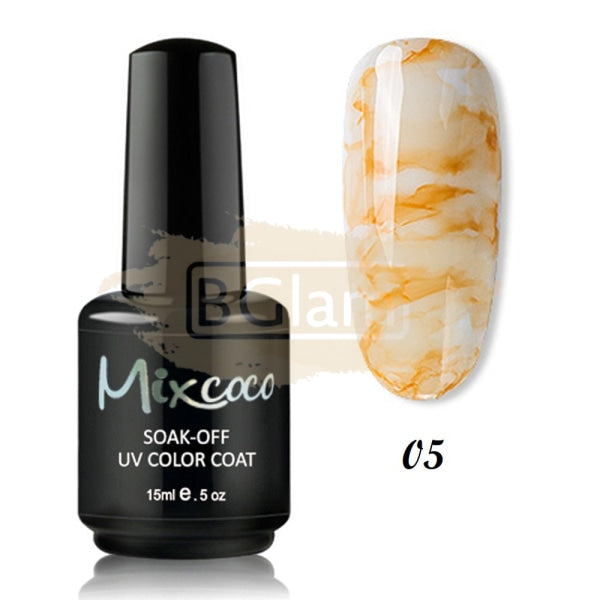 Mixcoco Soak-Off Gel Polish 15Ml - Blossom Collection Nail