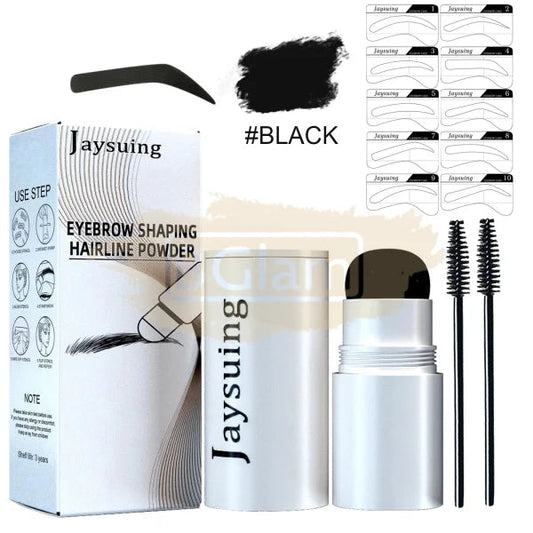 Jaysuing Eyebrow Shaping Powder Kit - Black Lash Extension Accessories