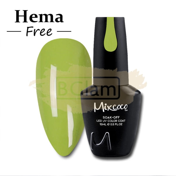 Mixcoco Soak-Off Gel Polish 15Ml - Green 050 (Smc 085) Nail