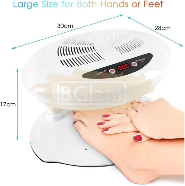 Professional Air Fan Nail Dryer With Hot & Cold Sensor (Regular Polish)