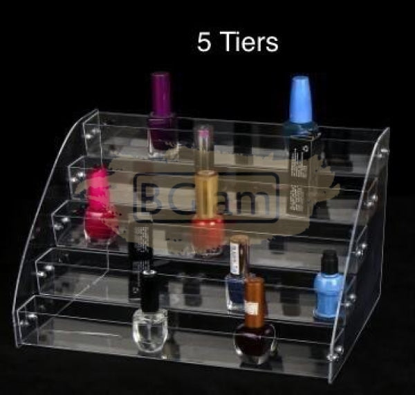 Nail Polish Display Stand 5 Tiers Beauty Accessories