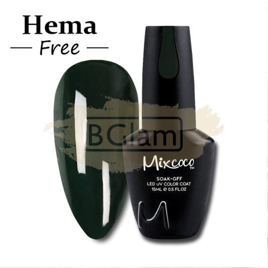 Mixcoco Soak-Off Gel Polish 15Ml - Green 061 (Ls 12) Nail