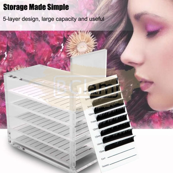 Eyelash Extension Storage Box False Eyelashes