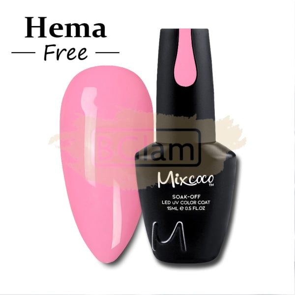 Mixcoco Soak-Off Gel Polish 15Ml - Pink 062 (Lf 01) Nail