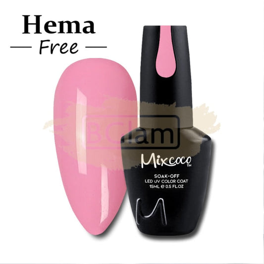 Mixcoco Soak-Off Gel Polish 15Ml - Pink 063 (Lf 02) Nail