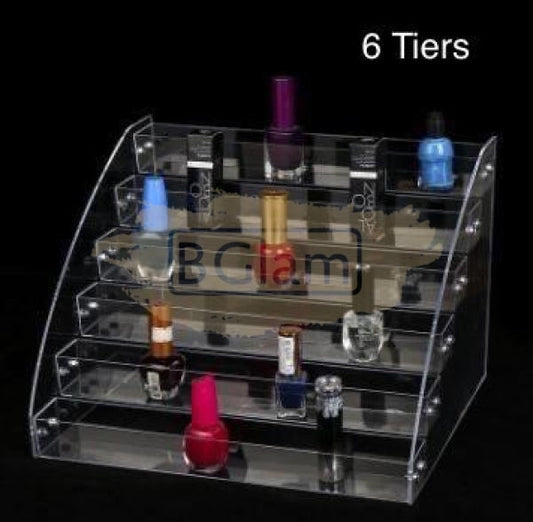 Nail Polish Display Stand 6 Tiers Beauty Accessories