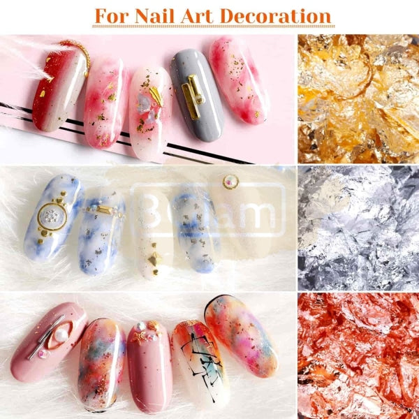 Foil Flakes For Nail Art & Craft