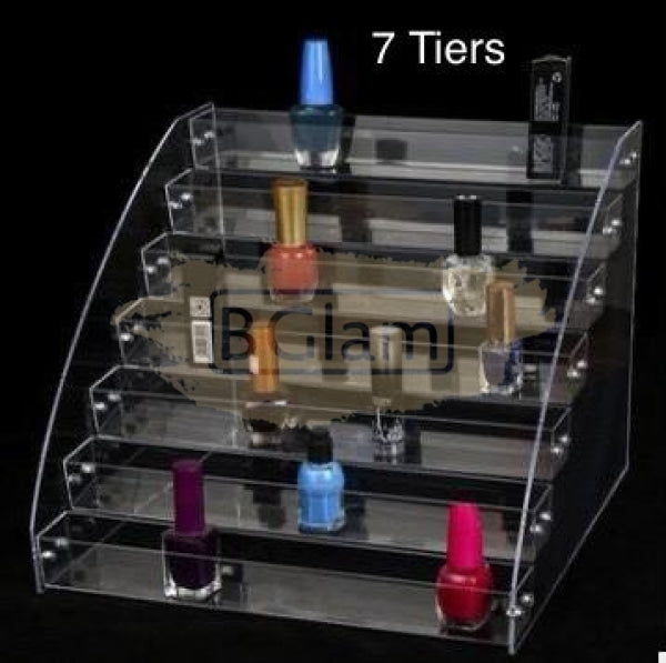 Nail Polish Display Stand 7 Tiers Beauty Accessories