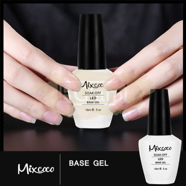 Mixcoco Soak-Off Uv Base Coat For Gel Polish 7.5Ml Nail